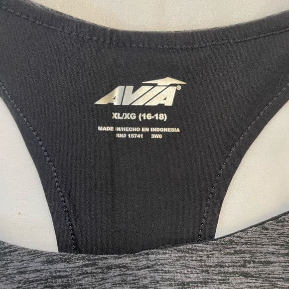 Avia size XL(16-18) black sports bra - Picture 4 of 4